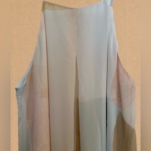 Cato Cream Multicolored Maxi Dress. Size 14.